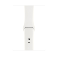 Apple MR282ZM/A Band Weiß Fluor-Elastomer Smartwatch-Zubehör (Weiß)