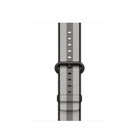 Apple MQVG2ZM/A Band Schwarz, Grau Nylon Smartwatch-Zubehör (Schwarz, Grau)