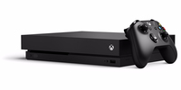 Microsoft Xbox One X 1TB 1000GB WLAN Schwarz (Schwarz)