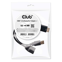 CLUB3D HDMI auf DisplayPort Adapter (Schwarz)