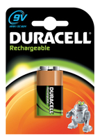 Duracell 9V (HR22) (Schwarz)