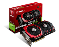 MSI GeForce GTX 1070 Ti GAMING 8G 8GB GDDR5 (Schwarz, Rot)