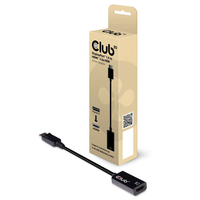 CLUB3D DisplayPort 1.4 auf HDMI 2.0b HDR Aktiver Adapter (Schwarz)