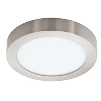 EGLO FUEVA-C Deckenbeleuchtung Metallisch, Weiß LED A+ (Metallisch, Weiß)