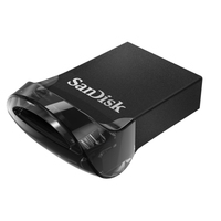 SanDisk Ultra Fit USB-Stick 16 GB USB Typ-A 3.2 Gen 1 (3.1 Gen 1) Schwarz (Schwarz)