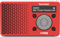 TechniSat DigitRadio 1 Persönlich Digital Rot, Weiß (Rot, Weiß)