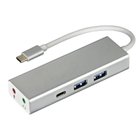 Hama Aluminium USB 3.2 Gen 1 (3.1 Gen 1) Type-C 5000 Mbit/s Silber (Silber)