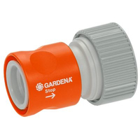 Gardena 2814-20 Anschlussteil für Wasserschlauch Schlauchanschluss Grau, Orange 1 Stück(e) (Grau, Orange)