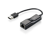 LevelOne Fast Ethernet USB Adapter (Schwarz)