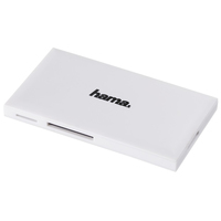 Hama 00181017 Kartenleser USB 3.2 Gen 1 (3.1 Gen 1) Weiß (Weiß)