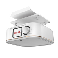 Hama DR350 Tragbar Analog & Digital Weiß (Weiß)