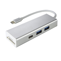 Hama Aluminium USB 3.2 Gen 2 (3.1 Gen 2) Type-C 5000 Mbit/s Silber (Silber)