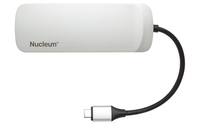 Kingston Technology Nucleum USB 3.0 (3.1 Gen 1) Type-C 5000Mbit/s Silber Schnittstellenhub (Silber)
