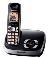 Panasonic KX-TG6521 DECT-Telefon Anrufer-Identifikation Schwarz (Schwarz)