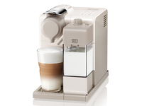 DeLonghi Jovia Lattissima Touch Freistehend Pad-Kaffeemaschine 0.9l Beige, Weiß (Beige, Weiß)