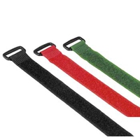 Hama Hook & Loop Cable Ties with buckle Kabelbinder Nylon Mehrfarbig (Mehrfarbig)