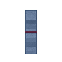 Apple MT583ZM/A Intelligentes tragbares Accessoire Band Blau Nylon, Recyceltes Polyester, Spandex (Blau)