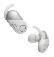 Sony WFSP700NW Kopfhörer & Headset True Wireless Stereo (TWS) Ohrbügel, im Ohr Anrufe/Musik Bluetooth Weiß (Weiß)