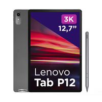 Lenovo Tab P12 128 GB 32,3 cm (12.7") Mediatek 8 GB Wi-Fi 6 (802.11ax) Android 13 Grau