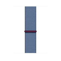 Apple MT5H3ZM/A Intelligentes tragbares Accessoire Band Blau Nylon, Recyceltes Polyester, Spandex