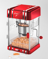 Unold Retro Popcornmaschine Rot, Silber 300 W