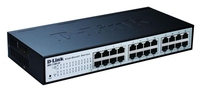 D-Link DES-1100-24 Netzwerk Switch (Schwarz)