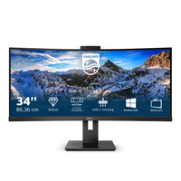 Philips P Line 346P1CRH/00 LED display 86,4 cm (34") 3440 x 1440 Pixel UltraWide Quad HD Schwarz
