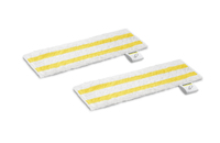 Kärcher Universal floor cloth set EasyFix Einmal-Wischtusch Weiß, Gelb (Weiß, Gelb)