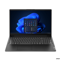 Lenovo V V15 Laptop 39,6 cm (15.6") Full HD AMD Ryzen™ 3 7320U 8 GB LPDDR5-SDRAM 512 GB SSD Wi-Fi 5 (802.11ac) Windows 11 Pro Schwarz (Schwarz)