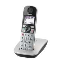 Panasonic KX-TGE510GS Telefon DECT-Telefon Anrufer-Identifikation Schwarz, Silber (Schwarz, Silber)
