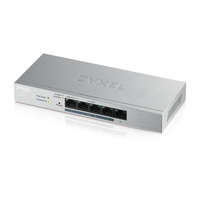 Zyxel GS1200-5HP v2 Managed Gigabit Ethernet (10/100/1000) Power over Ethernet (PoE) Grau (Grau)