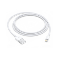 Apple MQUE2ZM 1m USB‑A Lightning Weiß Handykabel (Weiß)