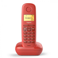 Gigaset A270 DECT-Telefon Anrufer-Identifikation Rot (Rot)