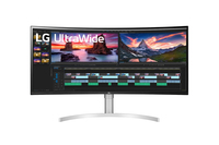LG 38WN95CP-W Computerbildschirm 96,5 cm (38") 3840 x 1600 Pixel Quad HD+ QLED Weiß (Weiß)