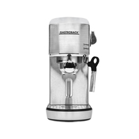 Gastroback Design Espresso Piccolo Manuell Espressomaschine 1,4 l (Edelstahl)