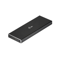 i-tec MySafe USB-C M.2 SATA Drive Metal External case (Schwarz)