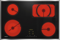 Miele KM 6542 FR Schwarz Integriert Keramik 4 Zone(n) (Schwarz)
