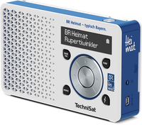 TechniSat DigitRadio 1 Persönlich Digital Blau, Silber (Blau, Silber)