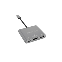 Terratec Connect C3 USB 3.2 Gen 1 (3.1 Gen 1) Type-C 5000 Mbit/s Silber (Silber)
