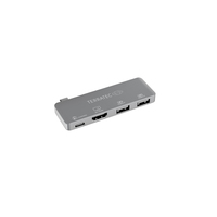 Terratec Connect c4 USB 3.2 Gen 1 (3.1 Gen 1) Type-C 5000 Mbit/s Silber (Silber)