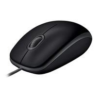 Logitech B110 Silent Maus Beidh&auml;ndig USB Typ-A Optisch 1000 DPI (Schwarz)