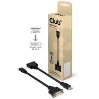 CLUB3D HDMI™ to DVI Single Link Passive Adapter (Schwarz)