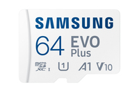 Samsung EVO Plus microSD-Speicherkarte (2024) (inkl. SD Adapter) - 64 GB