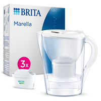Brita Marella Manueller Wasserfilter 2,4 l Weiß