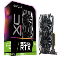 EVGA NVIDIA GeForce RTX 2080 Ti XC ULTRA GAMING 11GB GDDR6 (Schwarz, Grau)