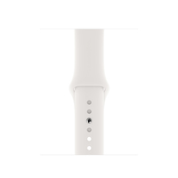 Apple MTP52ZM/A Smartwatch-Zubehör Band Weiß Fluor-Elastomer (Weiß)