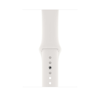 Apple MTPK2ZM/A Smart Wearable Accessoire Band Weiß Fluor-Elastomer (Weiß)