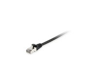 Equip 606101 Netzwerkkabel Schwarz 0,25 m Cat6a S/FTP (S-STP) (Schwarz)