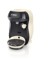 Bosch Tassimo Happy TAS1007 Vollautomatisch Filterkaffeemaschine 0,7 l (Schwarz, Cremefarben)