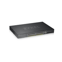 Zyxel GS1920-24HPV2 Managed Gigabit Ethernet (10/100/1000) Power over Ethernet (PoE) Schwarz (Schwarz)